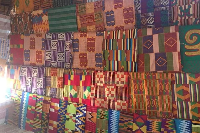 8 Day Cultural, History and Adventure Tour - Day 4: Kente cloth, Asante history, and Kejetia Market