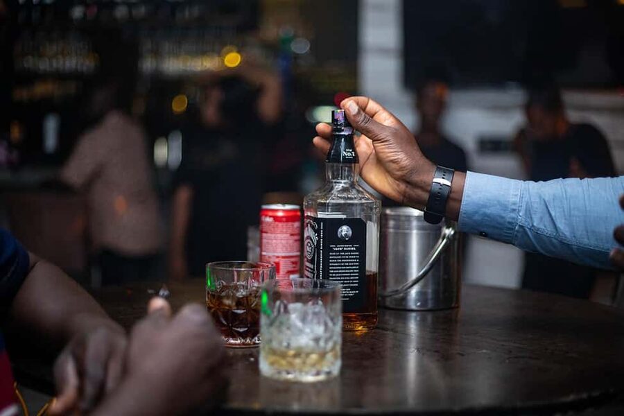 Accra: Nightlife tour - Purple Pub and Accra’s local bar culture