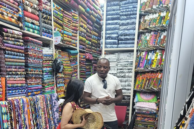 African custom clothing making experience with fabric tour - Key points to know before booking