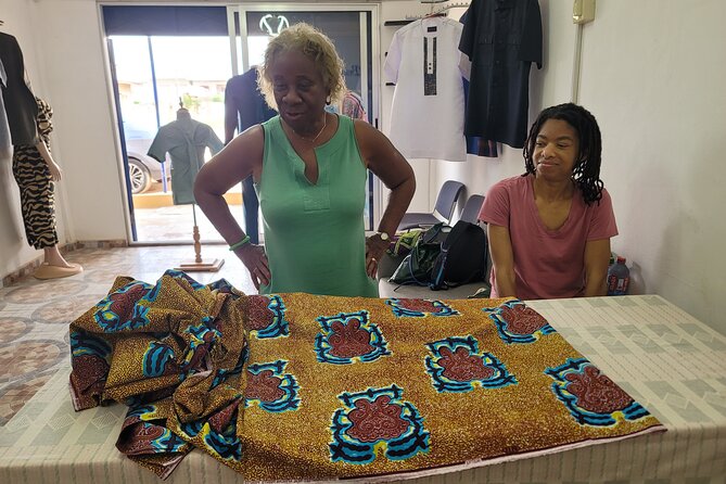 African custom clothing making experience with fabric tour - What makes the Makola stop worth your time