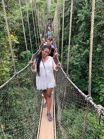 Cape Coast Castle and Kakum Park Tour - Walking into Kakum National Park