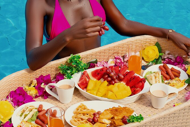 Floating Brunch Pool Experience - Staff attention and the feel of a private booking