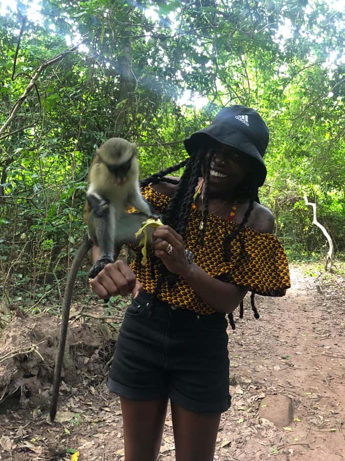 Ghana: 2-Day Monkey Sanctuary, Waterfall and Hiking Tour - Walking nine streams to Wli Waterfall