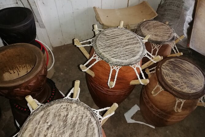 Half-Day Private African Drumming Lessons with Pick Up - A two-hour introduction to Ghanaian drumming