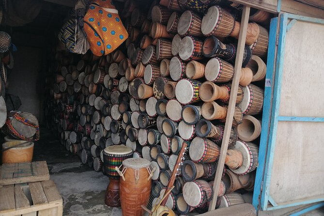 Half-Day Private African Drumming Lessons with Pick Up - Practicing beats with a private instructor