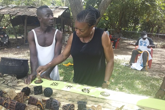 Kumasi Heritage Tours And Naming Ceremony In A Day - Ntonso turns Adinkra symbols into a hands-on craft