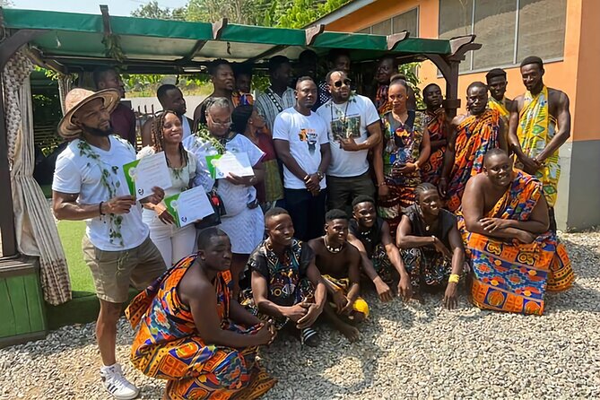 Naming Ceremony and Heritage Homecoming Experience for Diasporas - Cloth, beads, and a certificate to take home