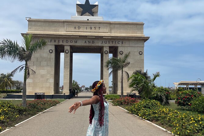 Private City Tour in Accra with Hotel Pickup and Lunch - Kwame Nkrumah Memorial Park: the tour’s strongest history stop