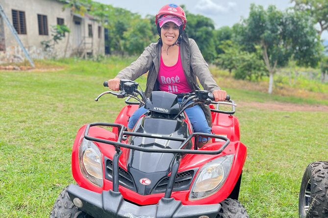 Quad Biking and Waterfalls Adventure - Aburi Botanical Gardens before the engines start