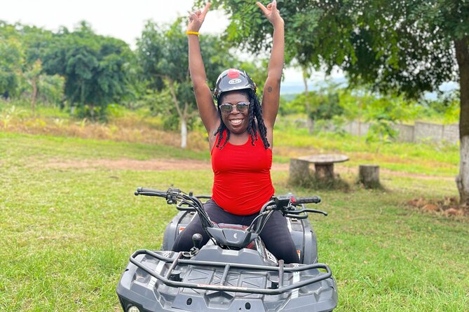 Quad Biking and Waterfalls Adventure - Who will enjoy this Ghana ATV day most