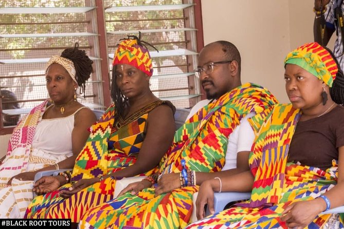Traditional Naming Ceremony For African Americans In Kumasi - A personal name at the center of the Kumasi visit