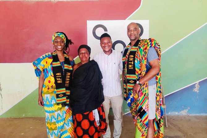 Traditional naming ceremony For African Diasporas in Kumasi - Entering Adanwomase and learning the naming tradition